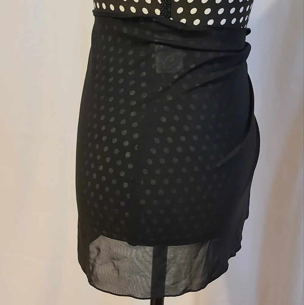 Shade & Shore Black Bathing Suit Wrap / Cover Up - Picture 4 of 6